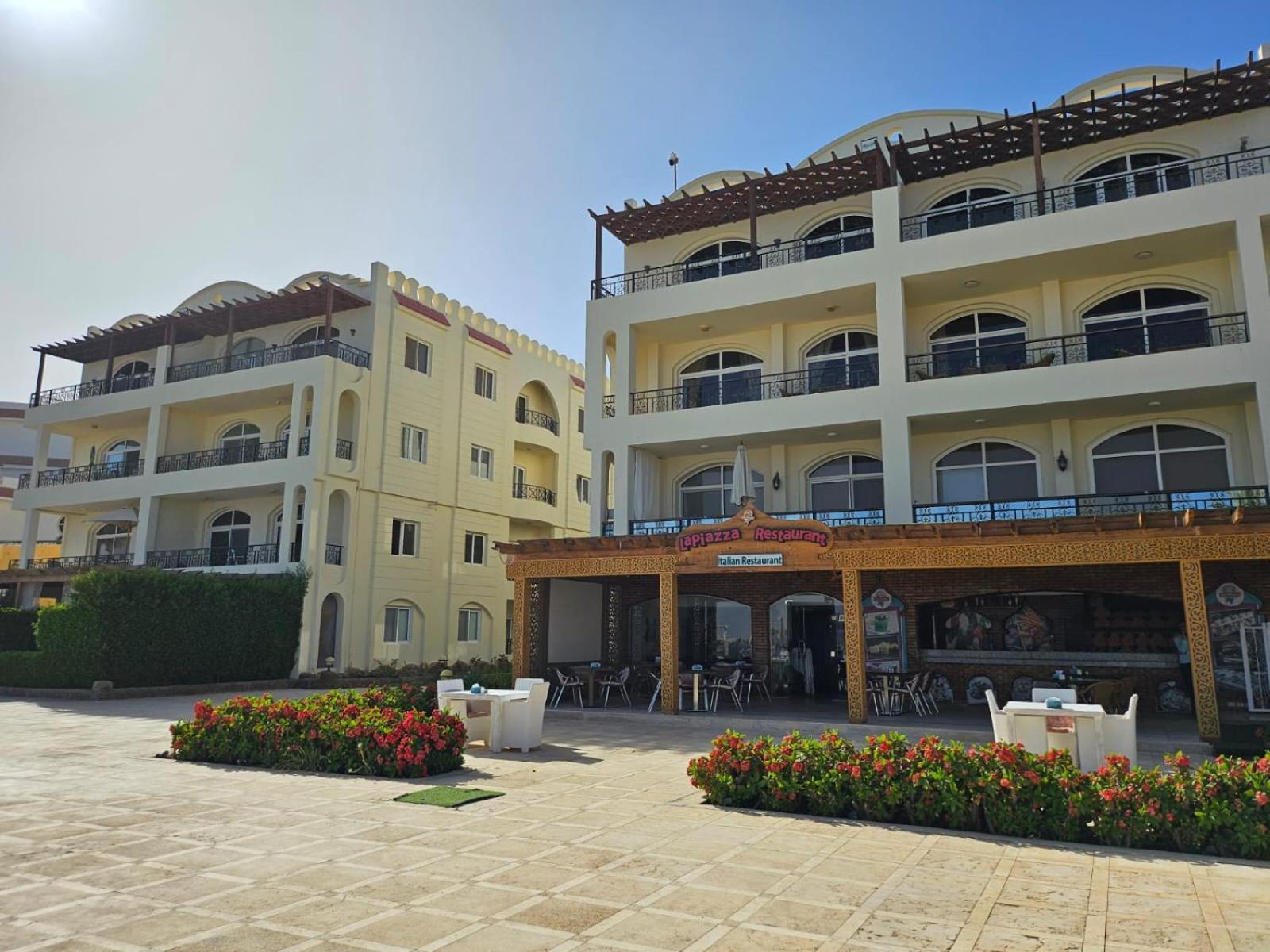 Palm Beach Piazza Apart Hotel Sahl Hasheesh フルガダ エクステリア 写真