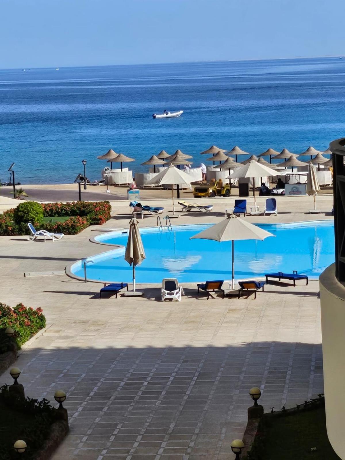 Palm Beach Piazza Apart Hotel Sahl Hasheesh フルガダ エクステリア 写真