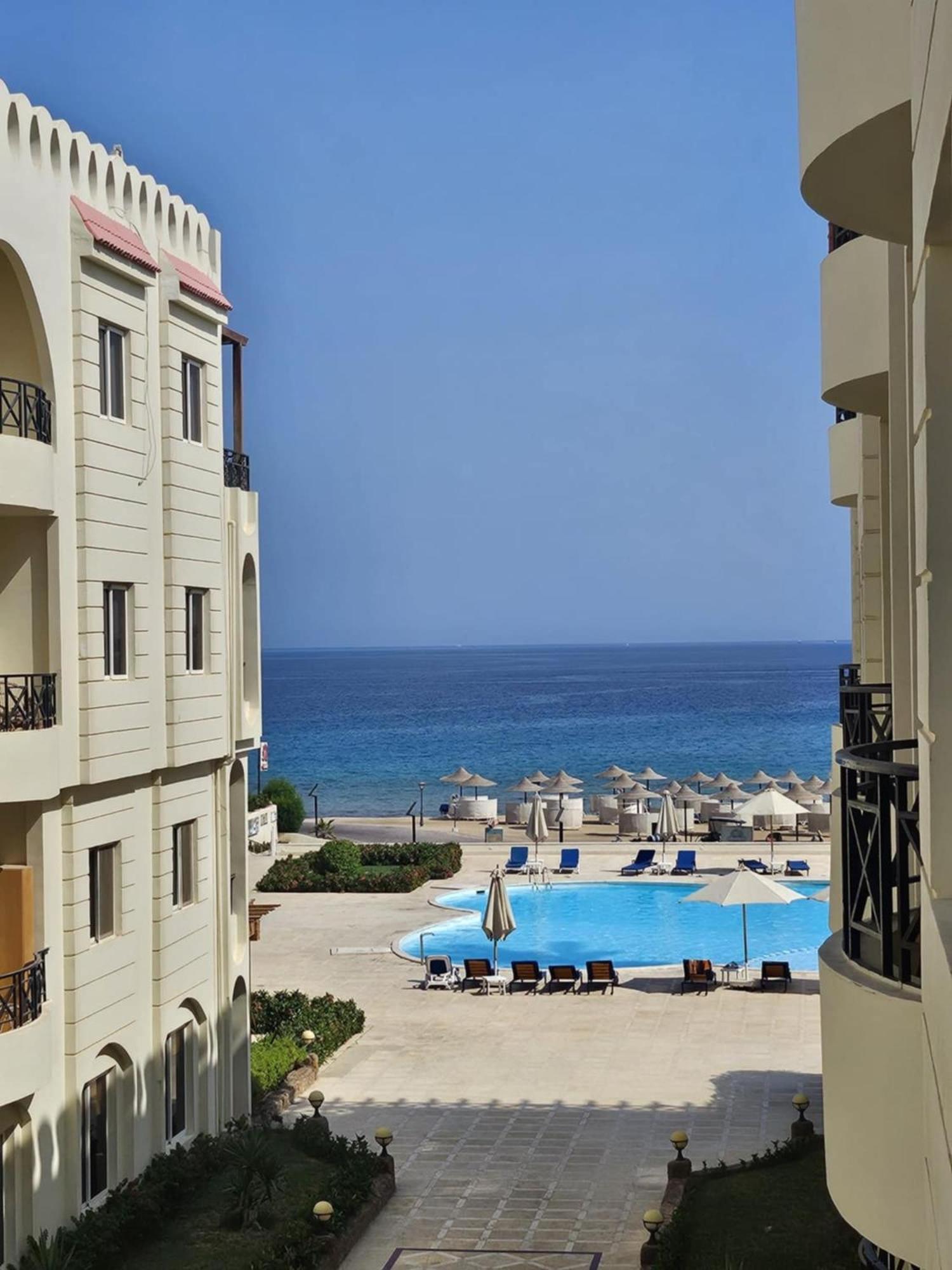 Palm Beach Piazza Apart Hotel Sahl Hasheesh フルガダ エクステリア 写真