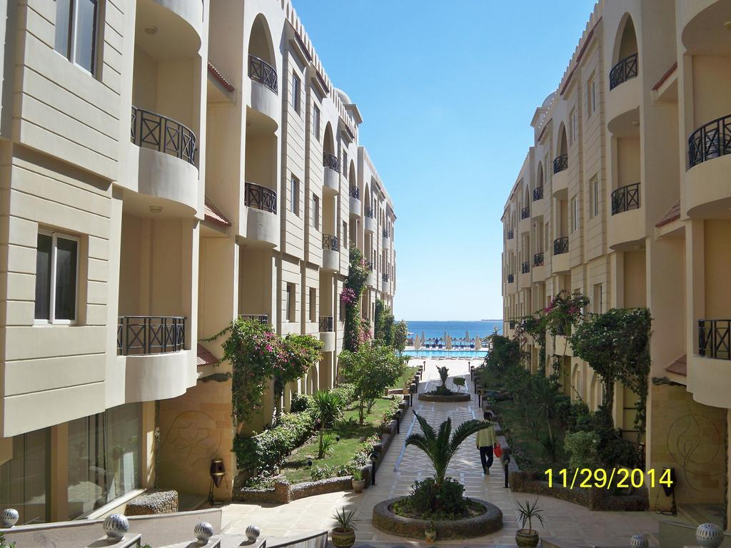 Palm Beach Piazza Apart Hotel Sahl Hasheesh フルガダ エクステリア 写真