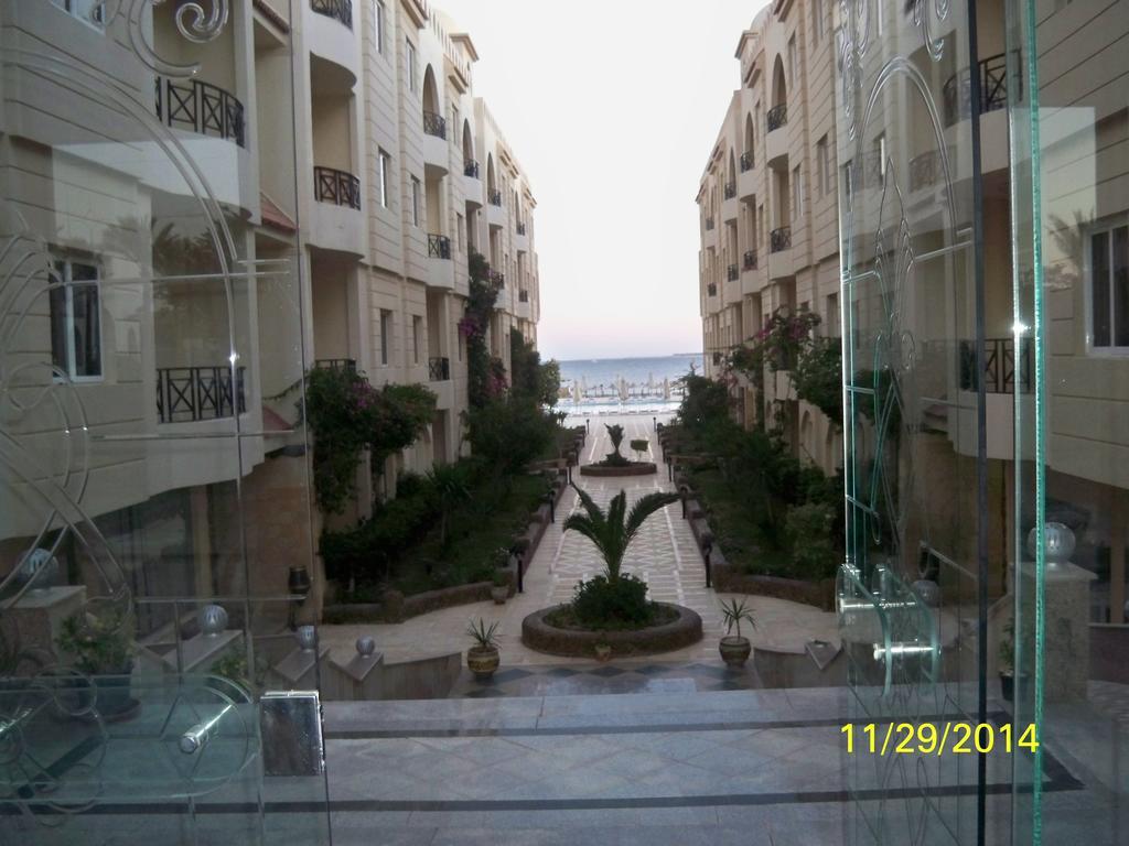 Palm Beach Piazza Apart Hotel Sahl Hasheesh フルガダ エクステリア 写真