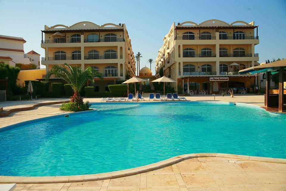 Palm Beach Piazza Apart Hotel Sahl Hasheesh フルガダ エクステリア 写真