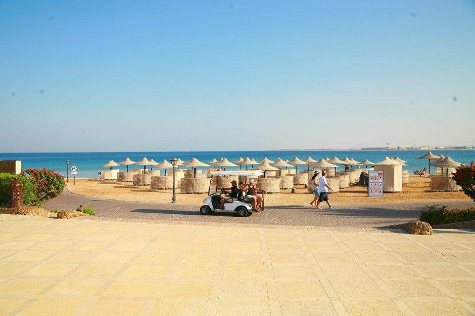 Palm Beach Piazza Apart Hotel Sahl Hasheesh フルガダ エクステリア 写真